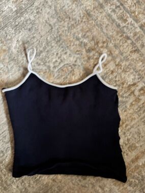 Cami with White Trim